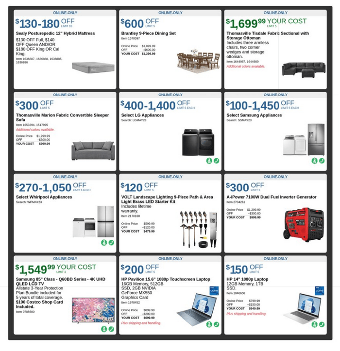 Costco Monthly Ad June 01 June 30, 2023