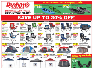 Dunham’s Sports Weekly Ad May 13 – May 18, 2023