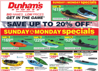 Dunham’s Sports Weekly Ad May 18 – May 24, 2023