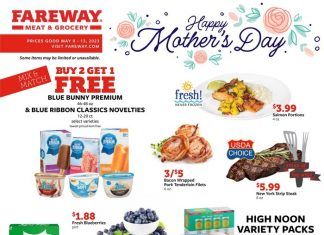 Fareway Weekly Ad May 08 – May 13, 2023 (Mother’s Day Promotion Included)