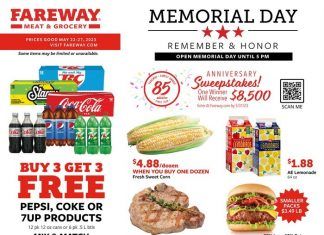Fareway Weekly Ad May 22 – May 27, 2023 (Memorial Day Promotion Included)