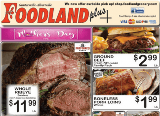 Foodland(US) Weekly Ad May 09 – May 15, 2023 (Mother’s Day Promotion Included)
