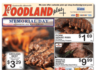 Foodland(US) Weekly Ad May 23 – May 29, 2023 (Memorial Day Promotion Included)