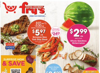Fry’s Food Weekly Ad May 10 – May 16, 2023 (Mother’s Day Promotion Included)