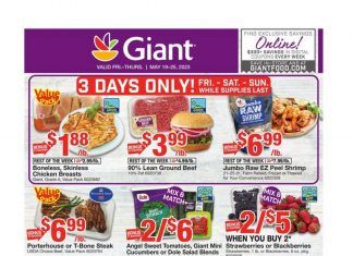 Giant Food Weekly Ad May 19 – May 25, 2023
