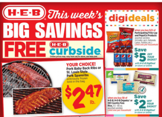 HEB Weekly Ad May 24 – May 30, 2023