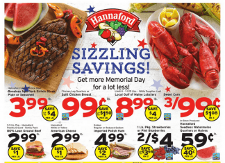 Hannaford Weekly Ad May 21 – May 27, 2023 (Memorial Day Promotion Included)