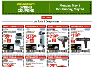 Harbor Freight Coupon Ad May 01- May 14, 2023
