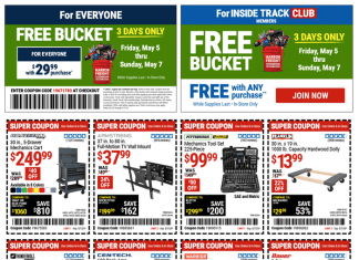 Harbor Freight Coupon Ad May 05- May 07, 2023