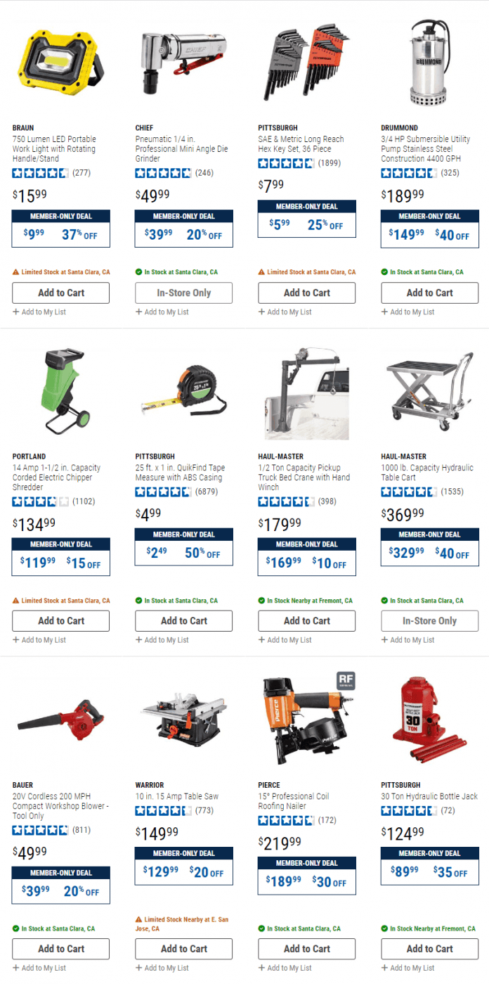 Harbor Freight Memorial Day Sale May 25 May 29, 2023