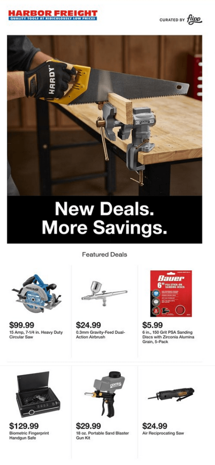 Harbor Freight Coupon Ad May 26 Jun 08, 2023
