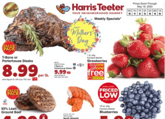 Harris Teeter Weekly Ad May 10 – May 16, 2023 (Mother’s Day Promotion Included)