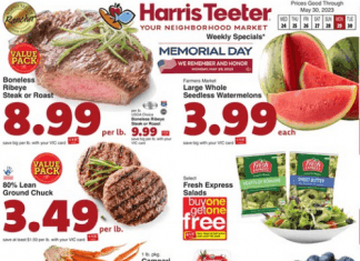 Harris Teeter Weekly Ad May 24 – May 30, 2023 (Memorial Day Promotion Included)