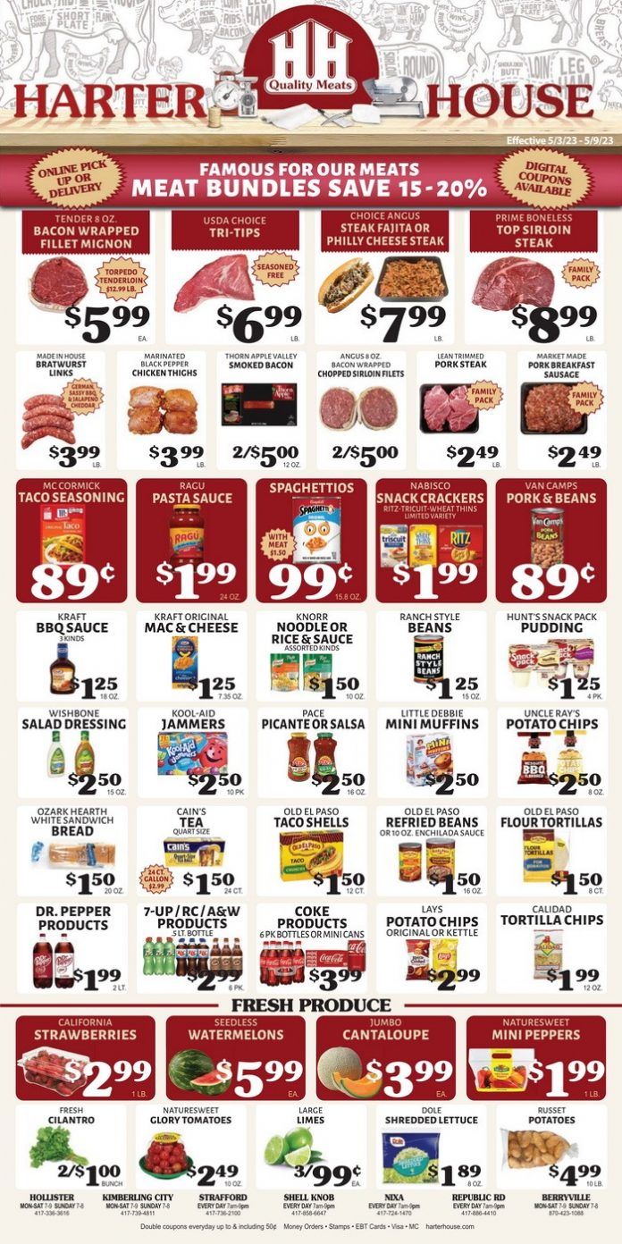Harter House Weekly Ad May 03 May 09, 2023