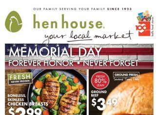 Hen House Weekly Ad May 24 – May 30, 2023 (Memorial Day Promotion Included)