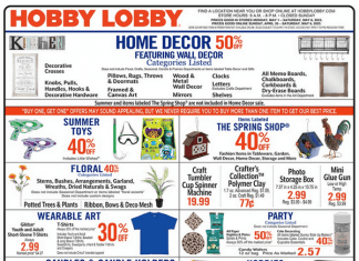 Hobby Lobby Weekly Ad Apr 30 – May 06, 2023