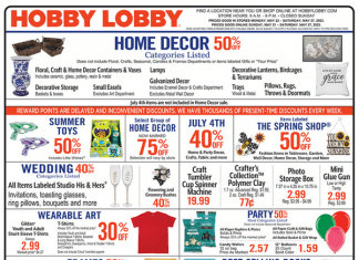 Hobby Lobby Weekly Ad May 21 – May 27, 2023
