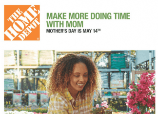 Home Depot Mother’s Day Ad May 4 – May 14, 2023