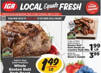 IGA Weekly Ad May 03 – May 09, 2023