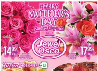Jewel Osco Weekly Ad May 10 – May 16, 2023 (Mother’s Day Promotion Included)