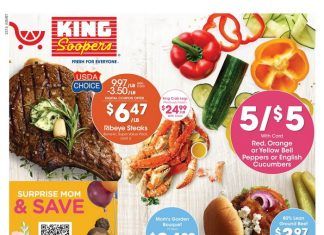 King Soopers Weekly Ad May 10 – May 16, 2023 (Mother’s Day Promotion Included)