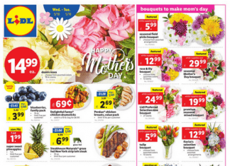 Lidl Weekly Ad May 10 – May 16, 2023 (Mother’s Day Promotion Included)
