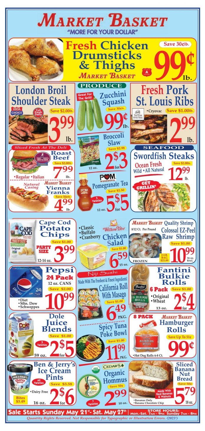 Market Basket Weekly Flyer May 21 May 27, 2023