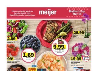 Meijer Weekly Ad May 07 – May 13, 2023 (Mother’s Day Promotion Included)