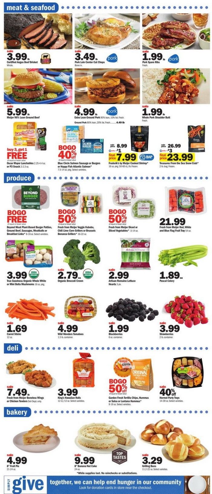 Meijer Weekly Ad May 21 May 27, 2023 (Memorial Day Promotion Included)