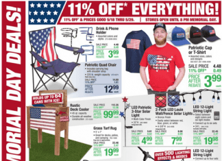 Menards Memorial Day Ad May 18 – May 29, 2023
