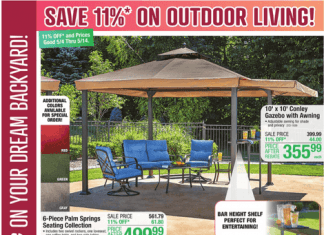 Menards Outdoor Living Ad May 03 – May 14, 2023 (Mother’s Day Promotion Included)