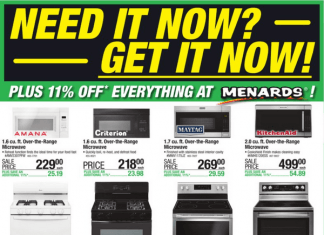 Menards Maytag Sale May 10 – May 21, 2023
