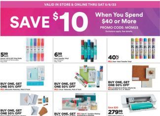 Michaels Weekly Apr 30 – May 06, 2023