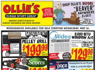 Ollie’s Weekly Ad May 10 – May 18, 2023