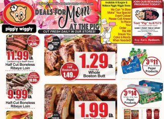 Piggly Wiggly Weekly Ad May 10 – May 16, 2023 (Mother’s Day Promotion Included)