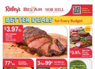 Raley’s Supermarkets Weekly Ad May 03 – May 09, 2023
