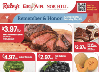 Raley’s Supermarkets Weekly Ad May 24 – May 30, 2023