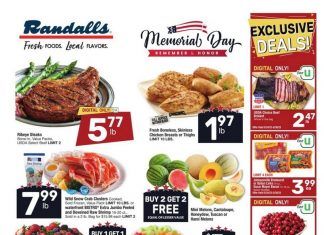 Randalls Weekly Ad May 24 – May 30, 2023 (Memorial Day Promotion Included)