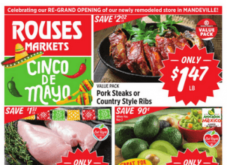 Rouses Weekly Ad May 03 – May 10, 2023