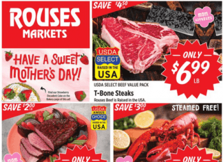 Rouses Weekly Ad May 10 – May 17, 2023 (Mother’s Day Promotion Included)