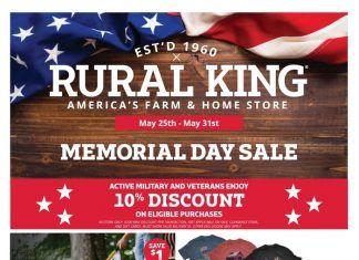 Rural King Memorial Day Sale May 25 – May 31, 2023