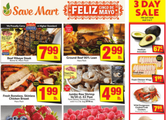 Save Mart Supermarkets Weekly Ad May 03 – May 09, 2023