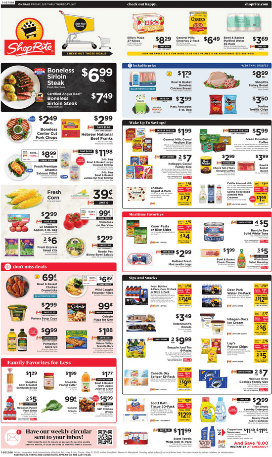 ShopRite Weekly Ad May 05 – May 11, 2023 (Mother's Day Promotion Included)