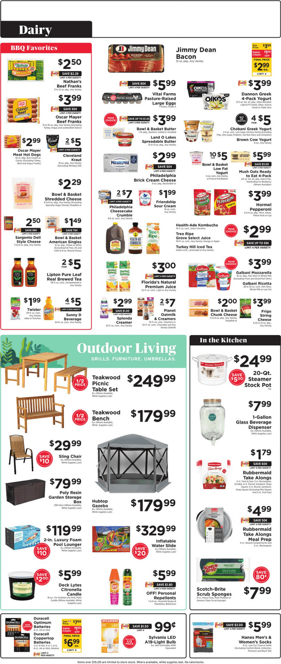 ShopRite Weekly Ad May 26 Jun 01, 2023 (Memorial Day Promotion Included)
