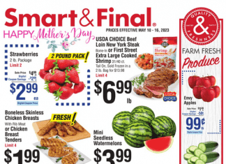 Smart & Final Weekly Ad May 10 – May 16, 2023 (Mother’s Day Promotion Included)