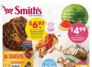 Smith’s Food and Drug Weekly Ad May 10 – May 16, 2023 (Mother’s Day Promotion Included)
