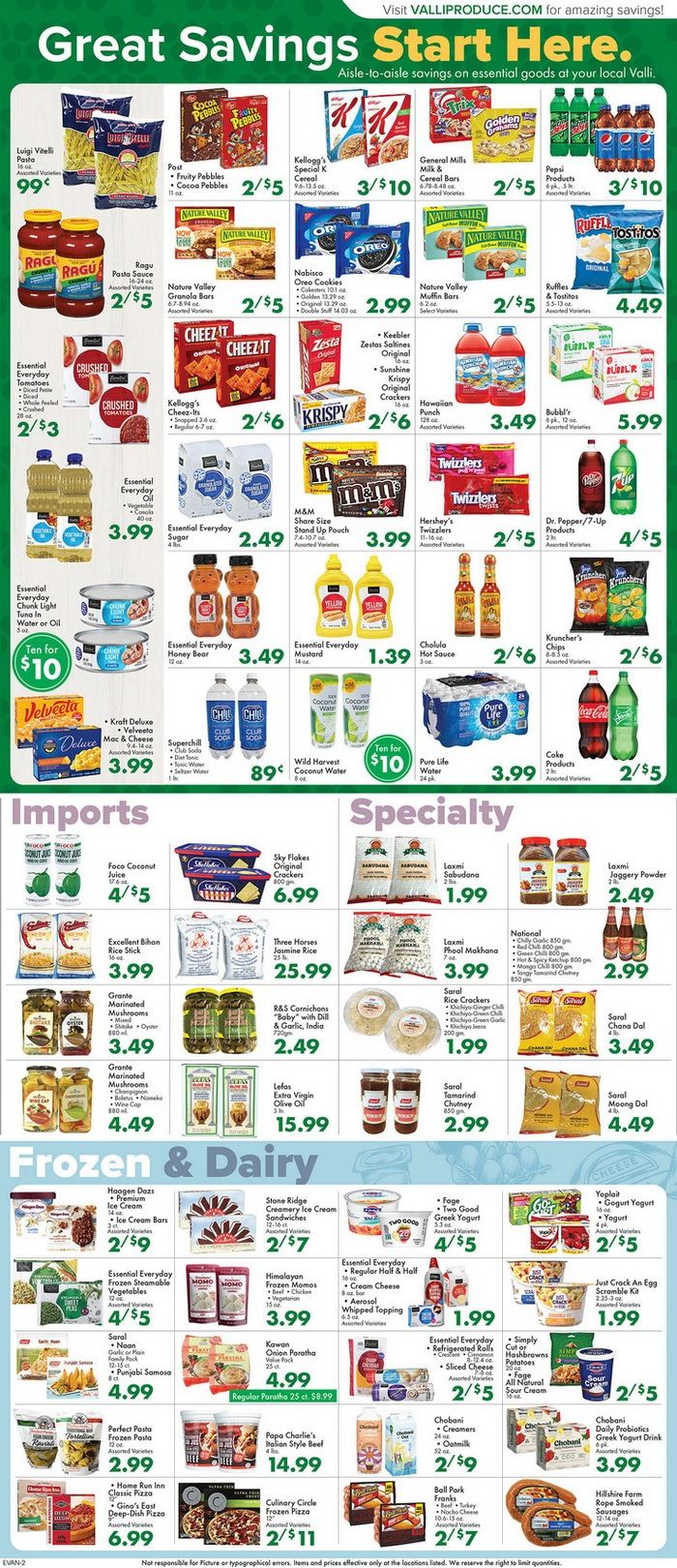 Valli Produce Weekly Ad May 31 June 06, 2023
