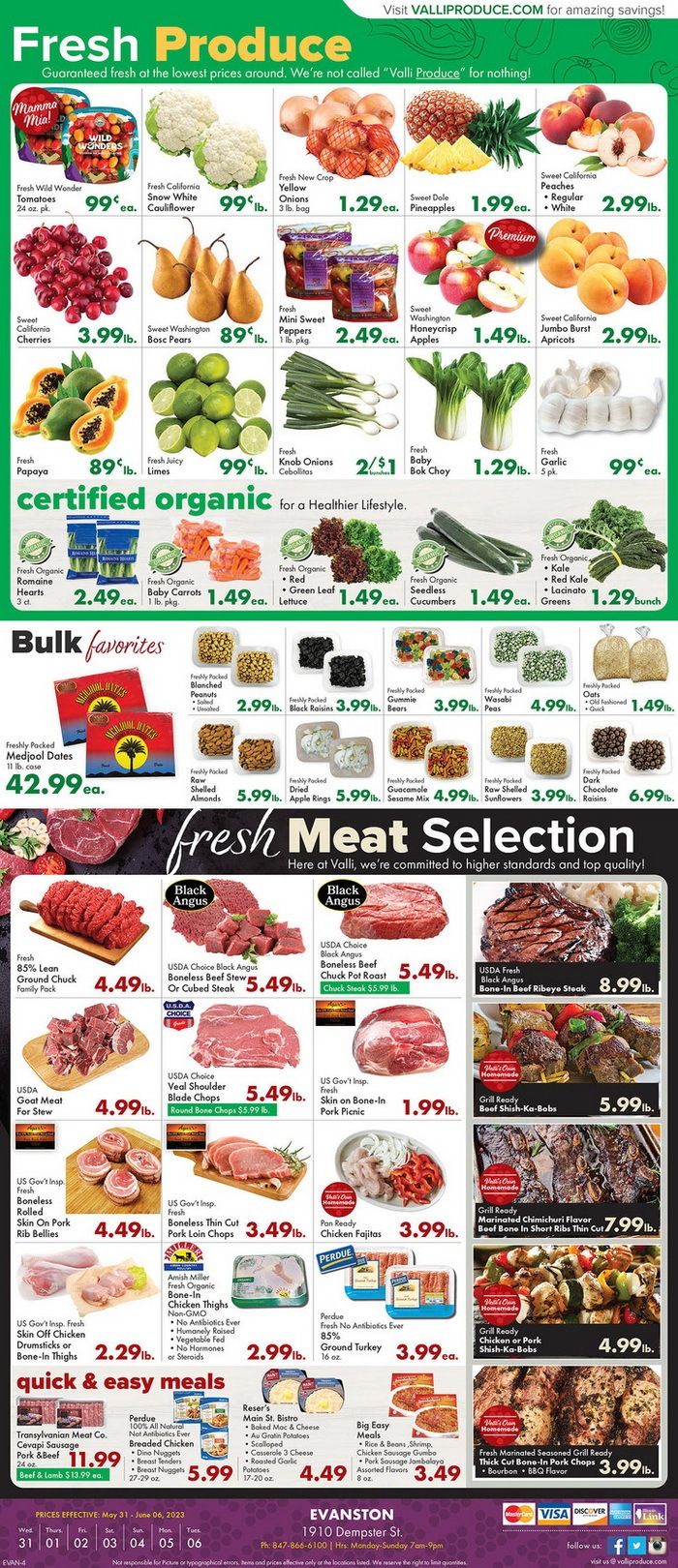 Valli Produce Weekly Ad May 31 June 06, 2023