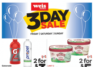 Weis Markets Three Day Ad May 12 – May 14, 2023