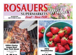 Rosauers Weekly Ad May 10 – May 16, 2023 (Mother’s Day Promotion Included)